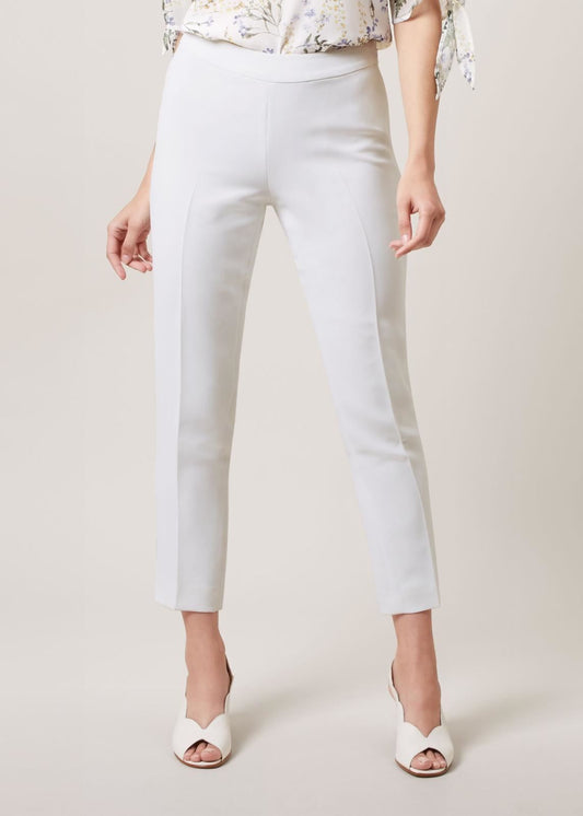 Hobbs May Trousers Ivory Size UK18 RRP110
