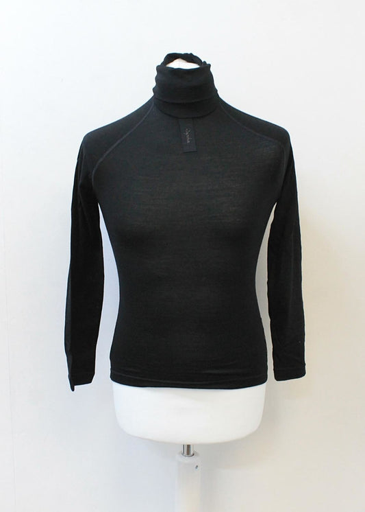 RAPHA Men's Black Long Sleeve Wool Winter Cycling Base Layer XXS BNWT RRP130