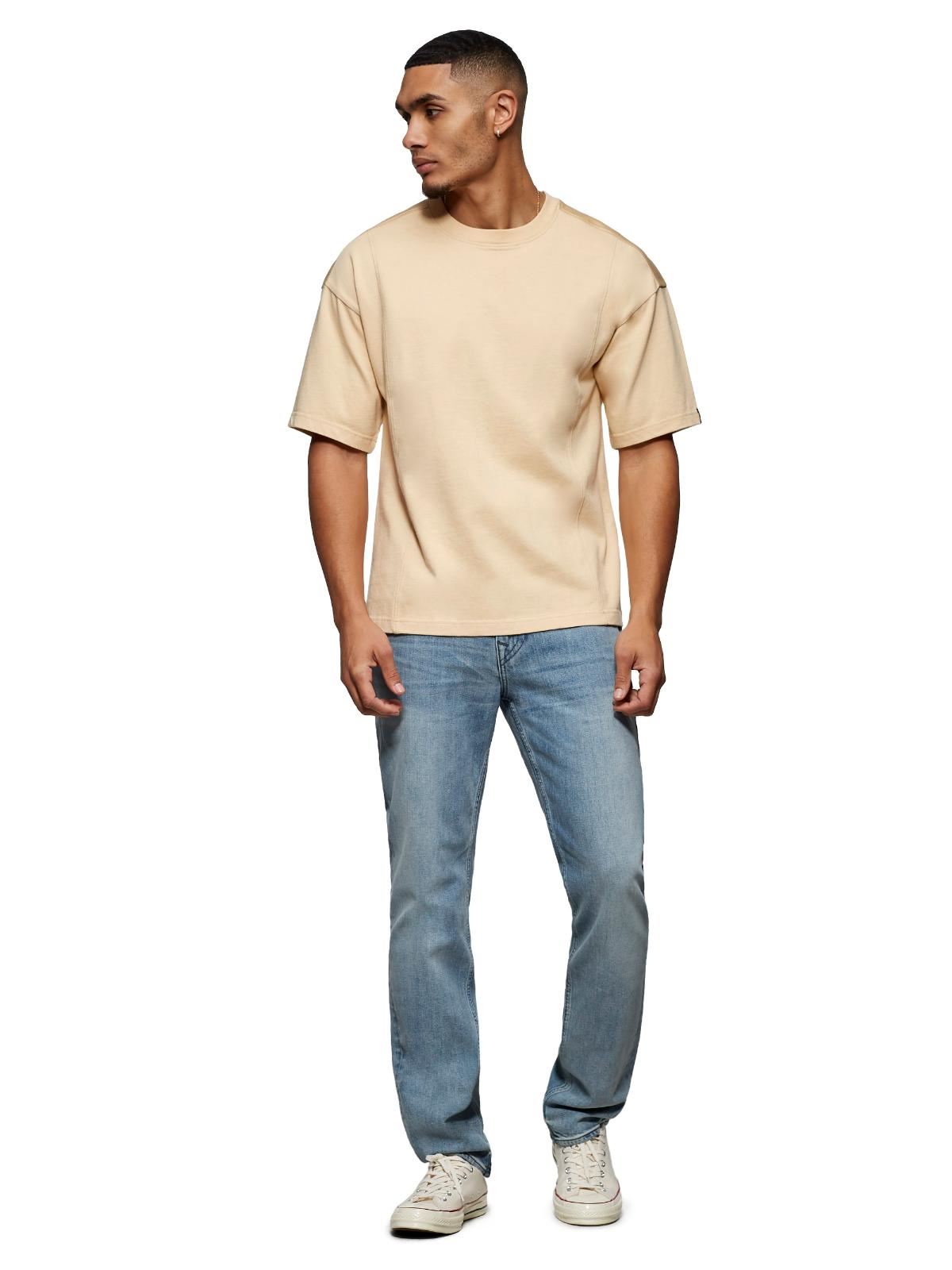 TRUE RELIGION Men's Short Sleeve Box Fit Crew T-Shirt Body Beige M BNWT RRP89