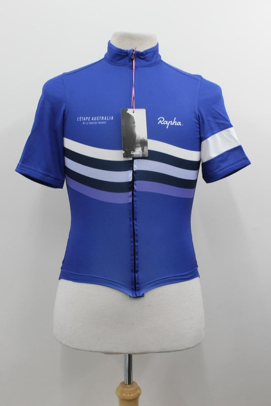 RAPHA Men's Blue Etape Australia Limited Edition Short Sleeves Jersey M BNWT