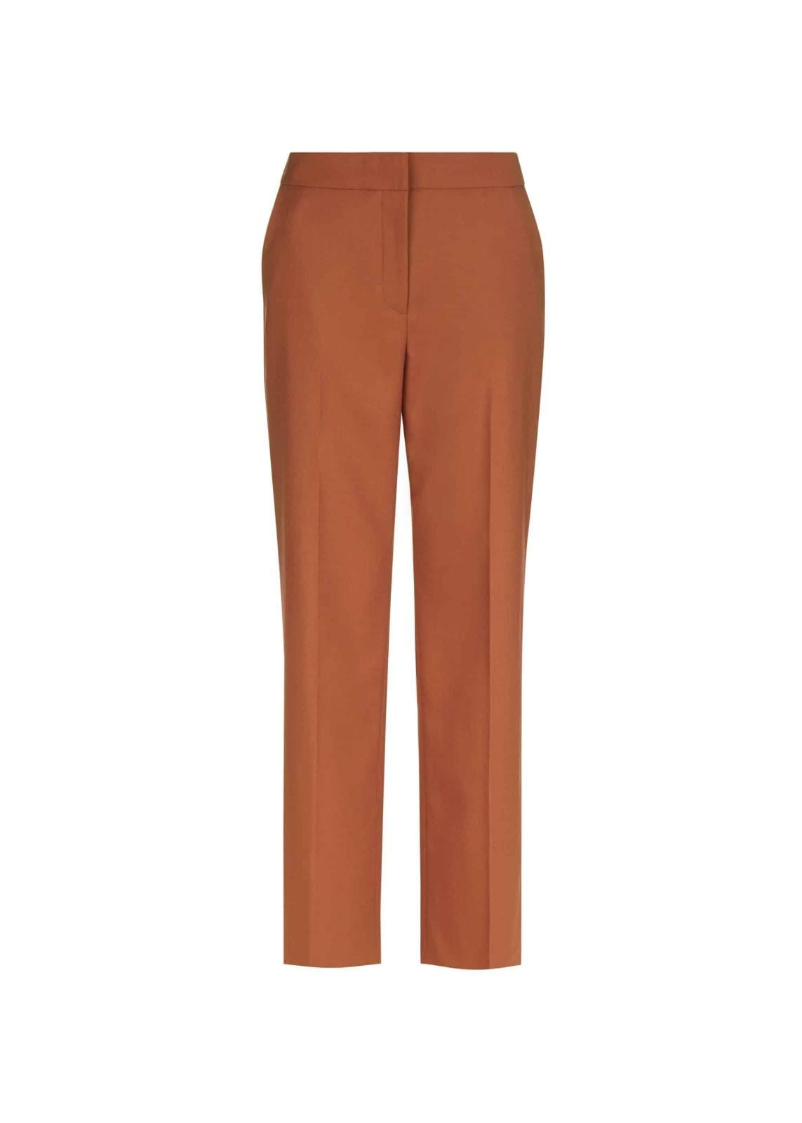 Hobbs Edith Trousers Burnt Orange Size UK6 RRP139