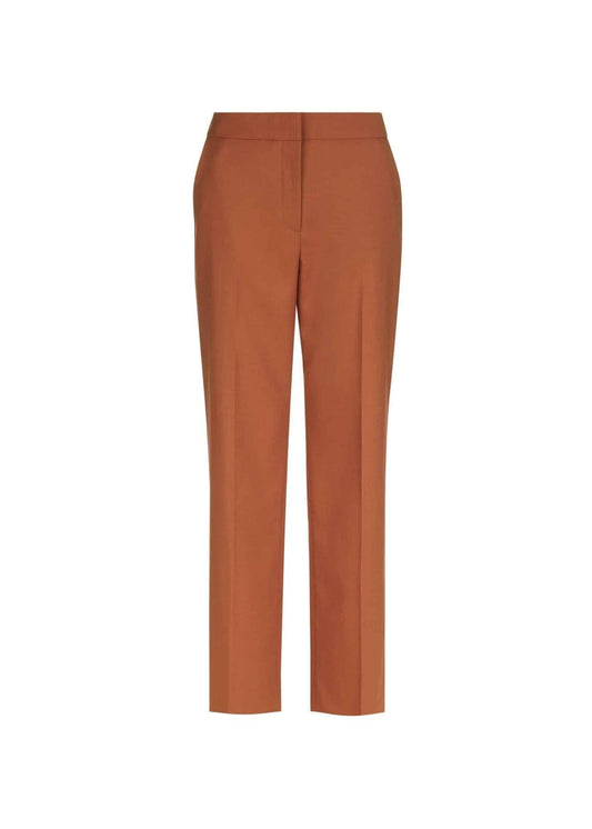 Hobbs Edith Trousers Burnt Orange Size UK6 RRP139
