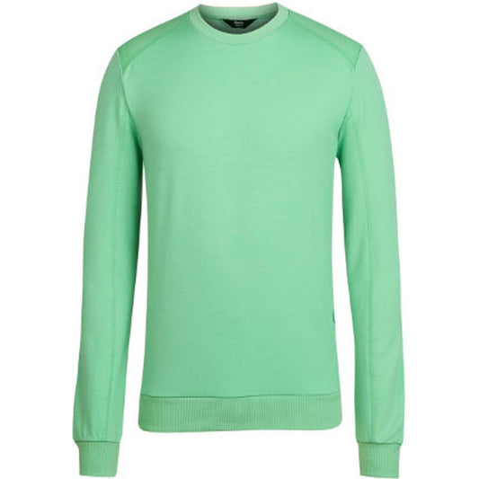 RAPHA Men's Green Merino Wool Blend Crew Neck Cycling Sweatshirt XS BNWT
