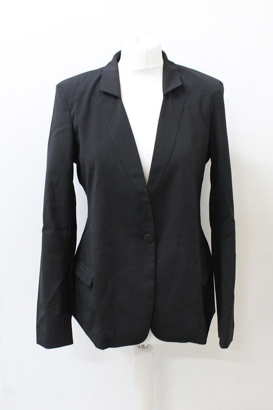 RAPHA Ladies Deconstructed Wool Blend Cycling Blazer Jacket Black M NEW RRP280