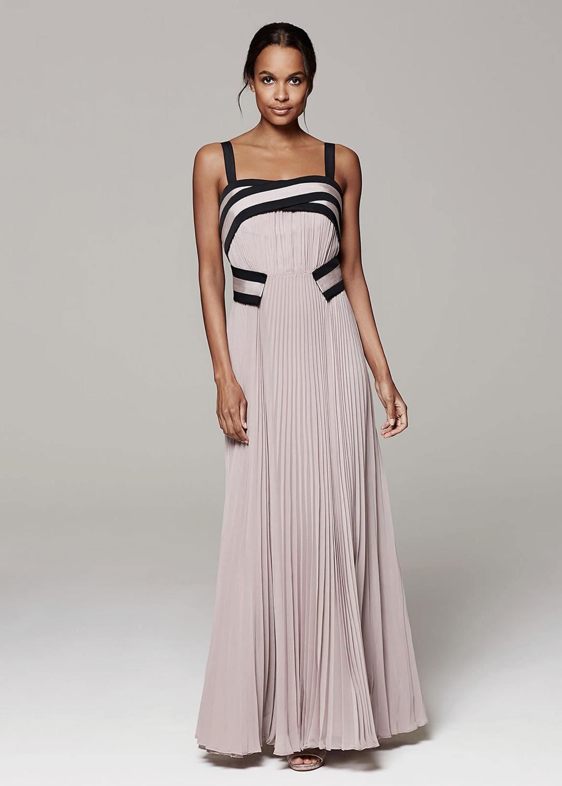 Phase Eight Gardener Maxi Maxi Dress Mink Size UK12 RRP275