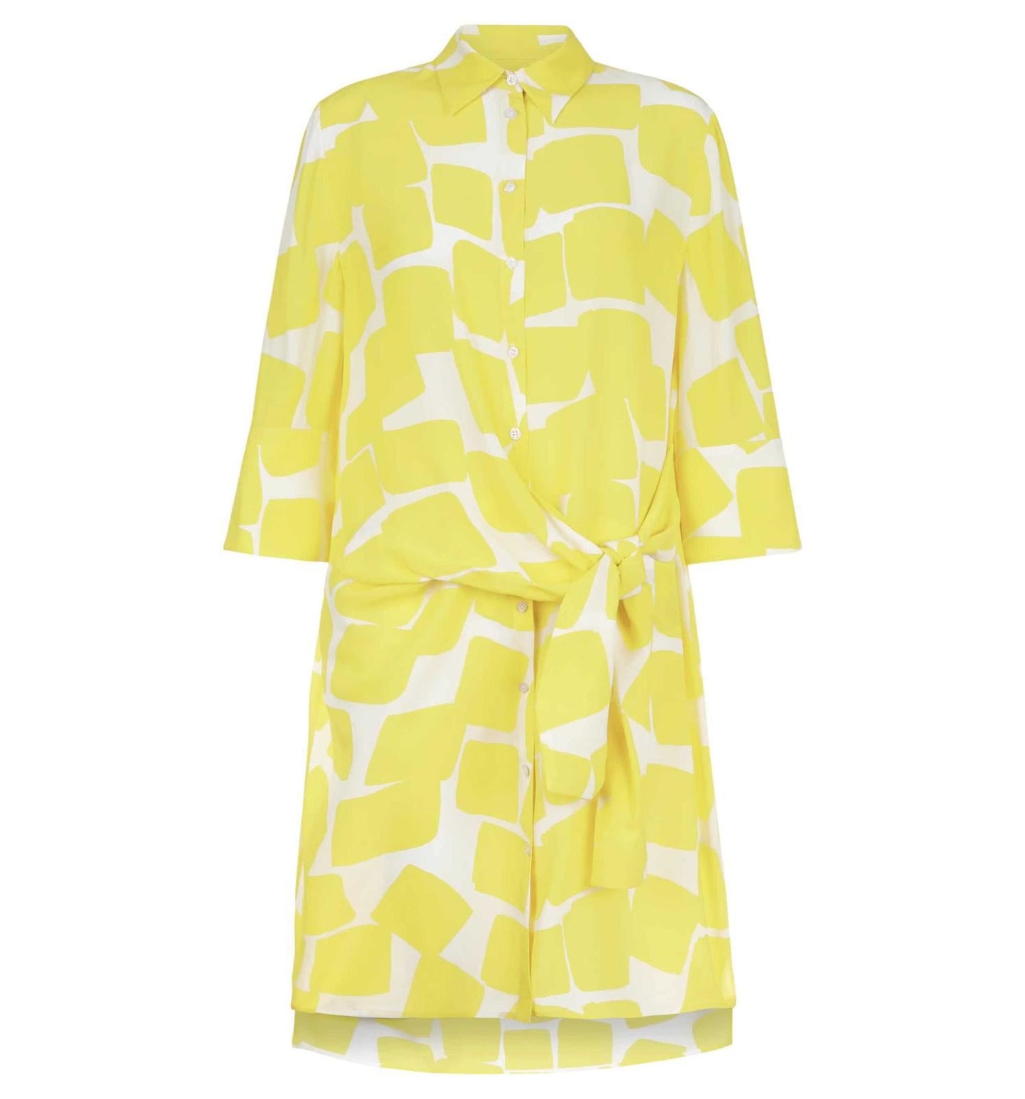 Hobbs Tallulah Dress Yellow Ivory Size UK8 RRP179
