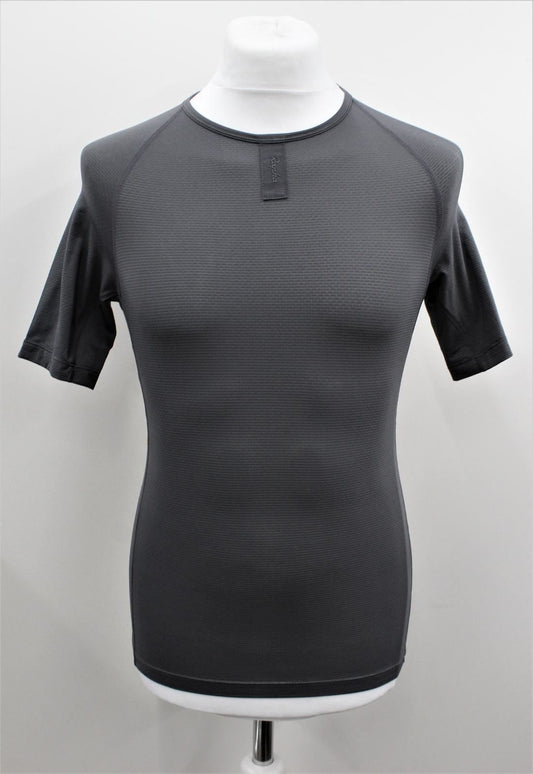 RAPHA Men's Grey Lightweight Short Sleeves High-Stretch Brevet Base Layer M BNWT