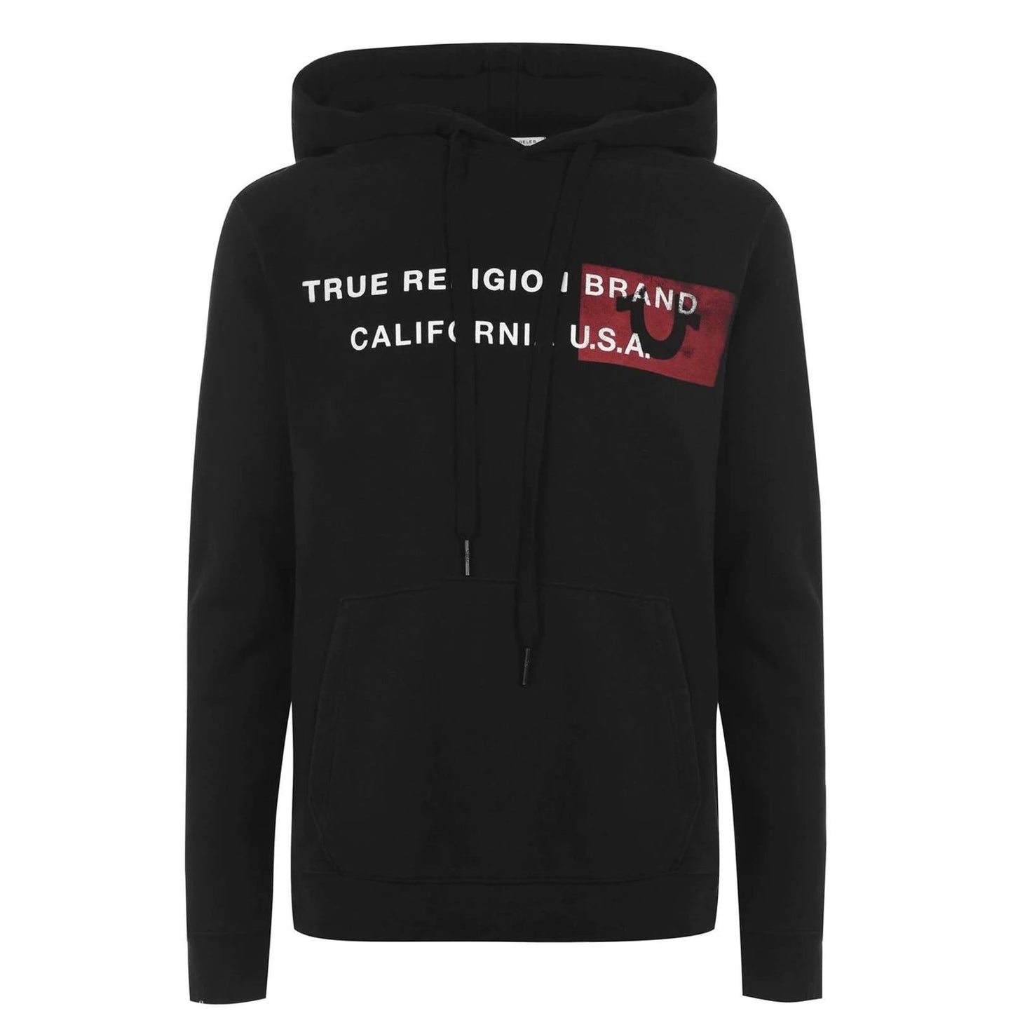 TRUE RELIGION Men's Black California Hooded Pullover Jumper Size XS BNWT RRP149