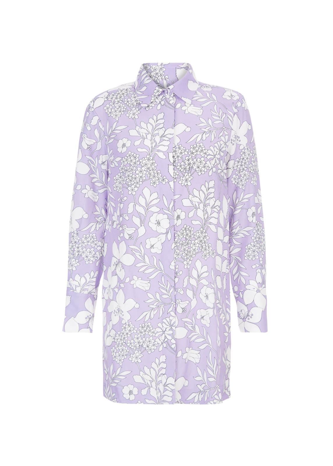 Hobbs Silvia Top Lilac Multi Size UK6 RRP129