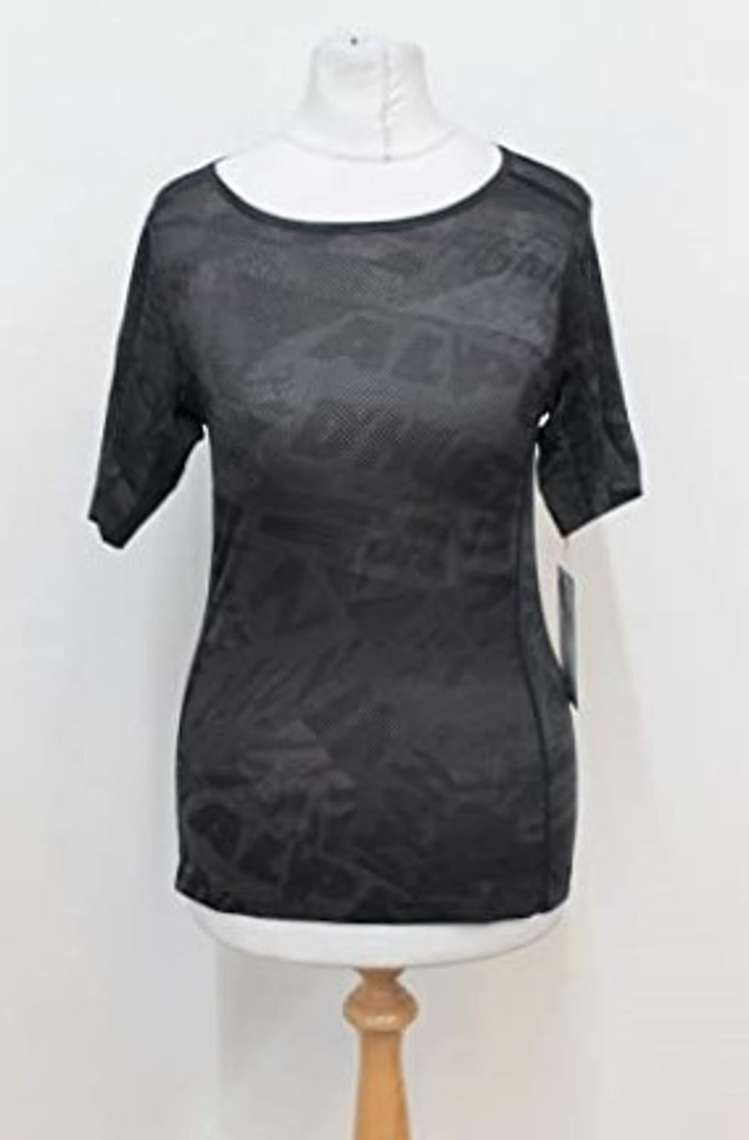 RAPHA Ladies Grey Graffiti Print Souplesse Mesh Cycling Base Layer XXS BNWT