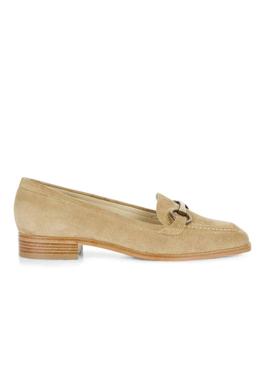 Hobbs Monica Loafer Suede Shoe Sand EU36 UK3 RRP159