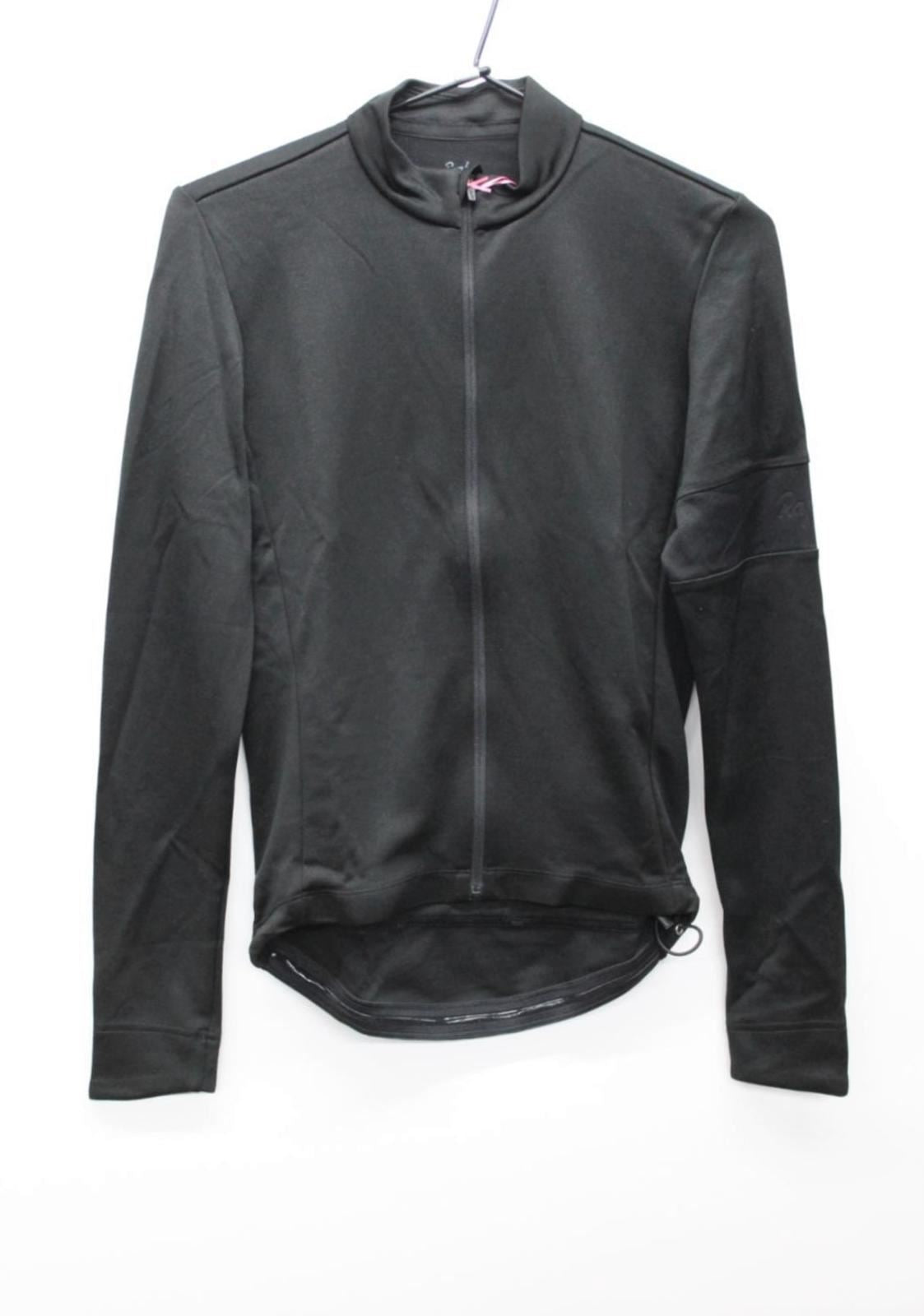 RAPHA Men's Black Wool Blend Classic Long Sleeve Cycling Jersey II XS BNWT