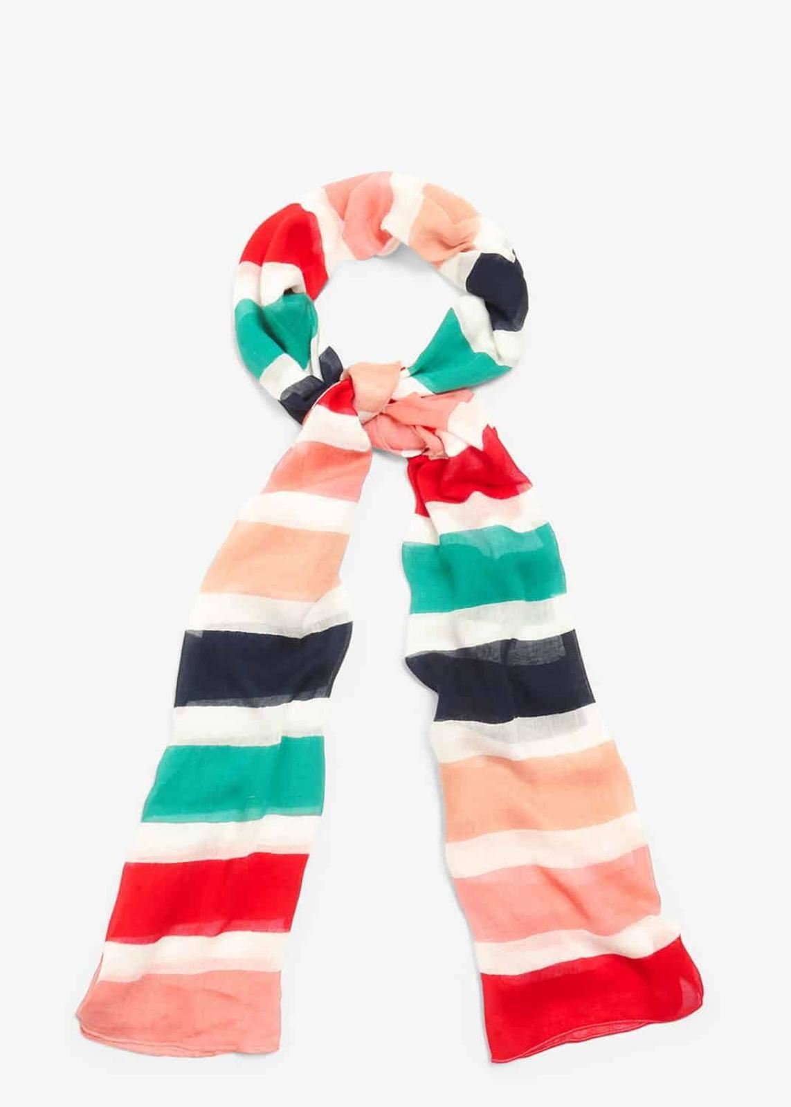 Phase Eight Faye Bold Stripe Scarf Multicoloured RRP39