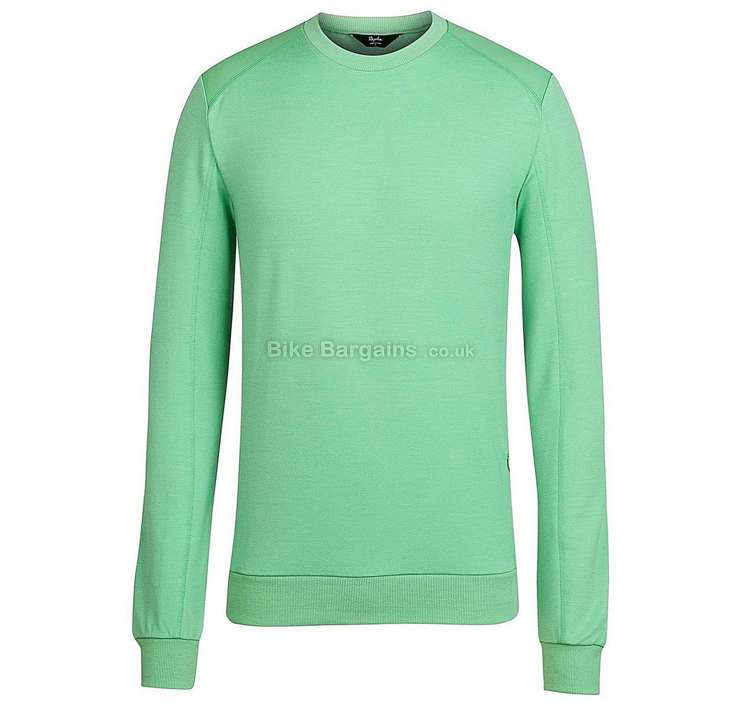 RAPHA Men's Green Merino Long Sleeve Stretch Cycling Sweatshirt XXL BNWT RRP120
